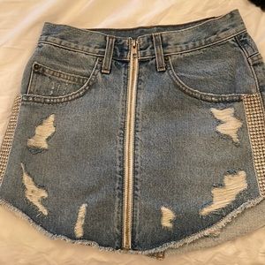 Carmar skirt with rhinestone